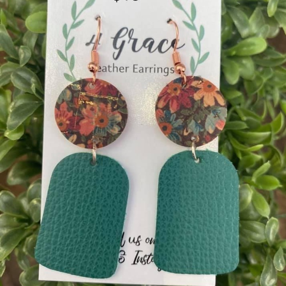 Leather Earrings